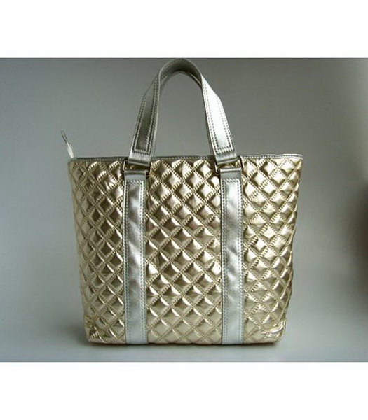 Marc Jacobs cuoio lucido Tote_Light Oro